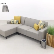 Boavista chaise longue - Nature Grey